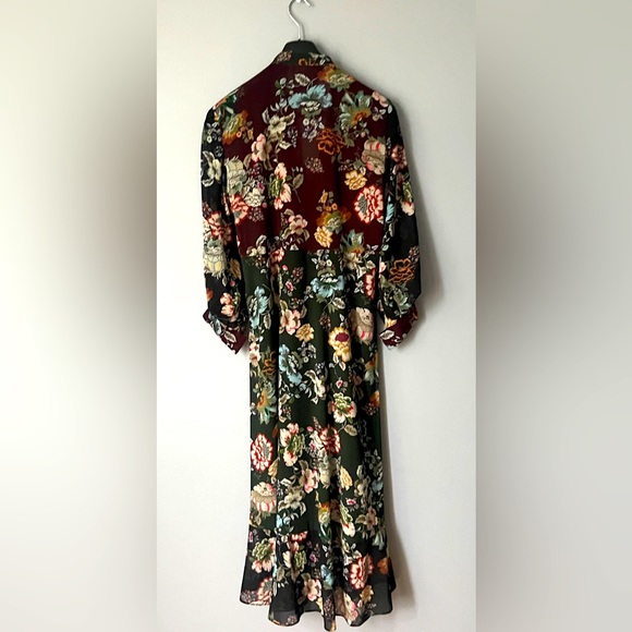 Zara Woman floral midi dress. - Picture 2 of 6